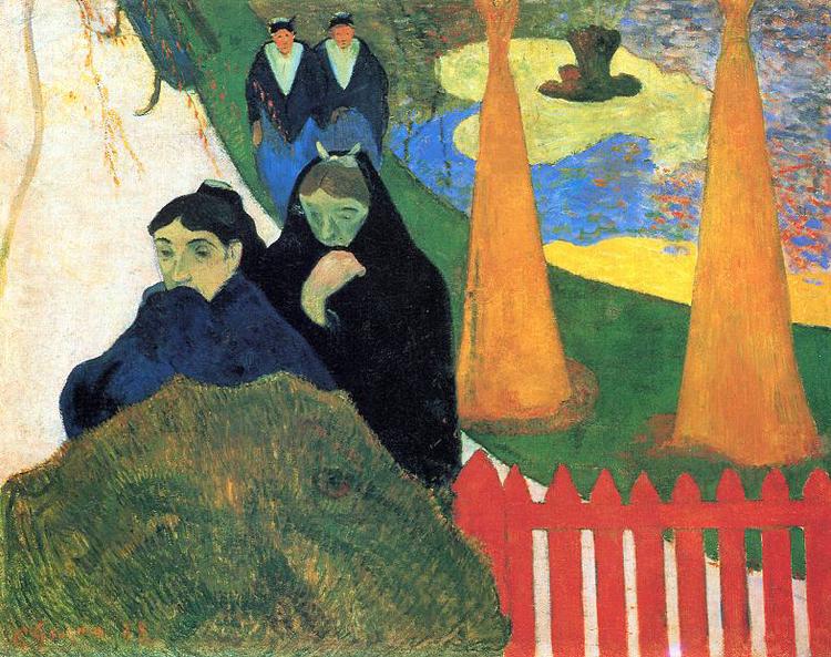 Paul Gauguin Arlesiennes Sweden oil painting art